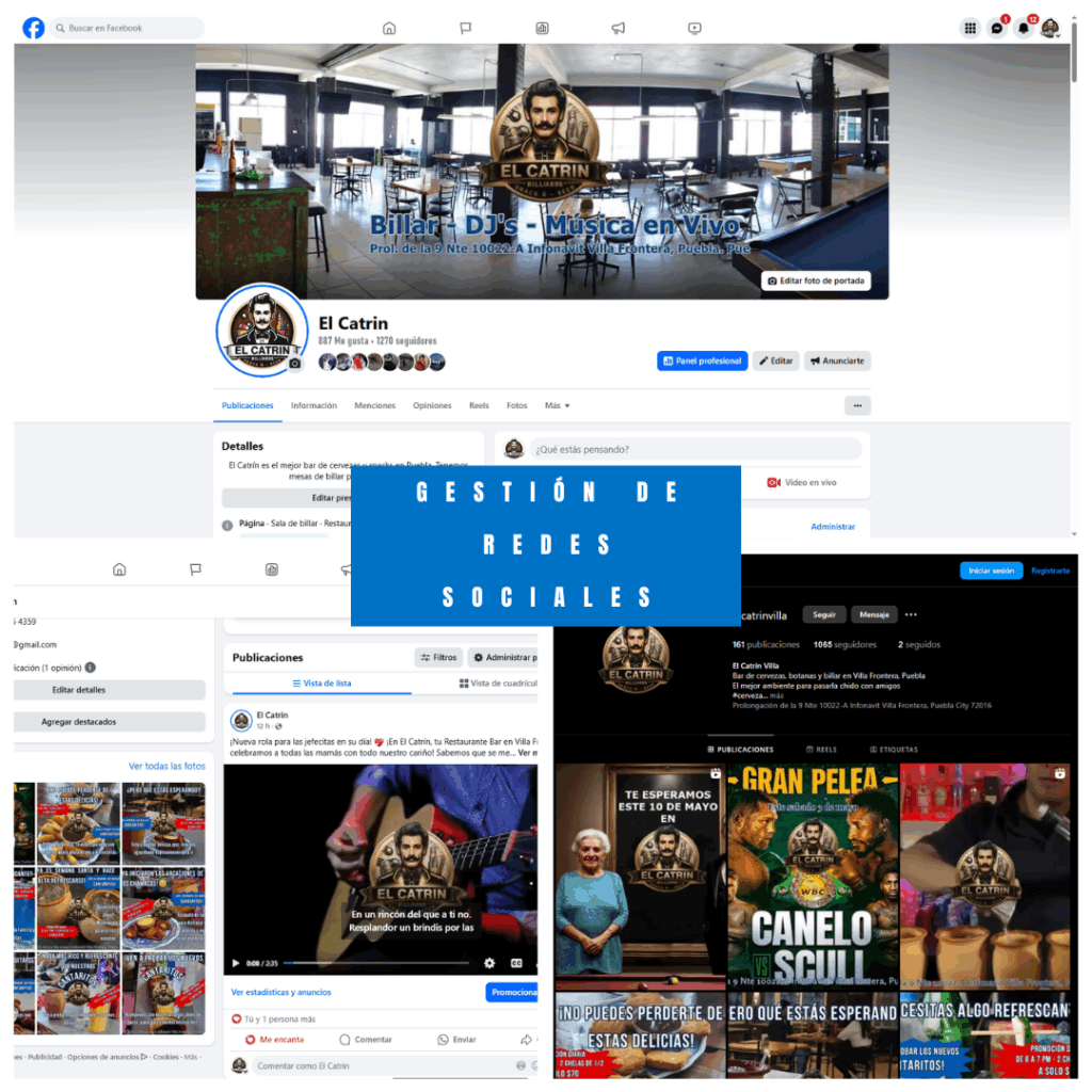 Gestión de redes Sociales